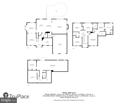 Floorplan - 13716 Night Sky Dr, Silver Spring, MD 20906 photo 1 of 4