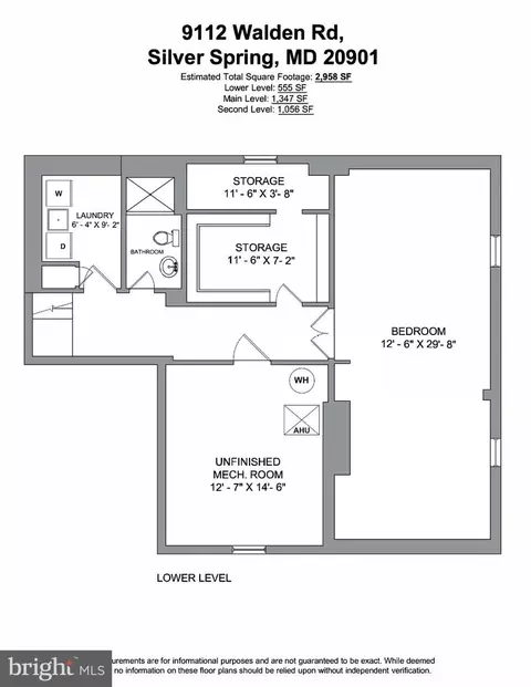 Floorplan - 9112 Walden Rd, Silver Spring, MD 20901 photo 3 of 3