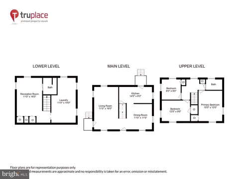Floorplan - 10115 Tenbrook Dr, Silver Spring, MD 20901 photo 1 of 4