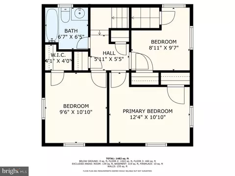 Floorplan - 10402 Hayes Ave, Silver Spring, MD 20902 photo 3 of 4