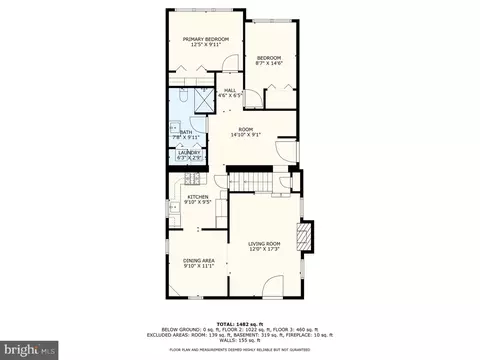 Floorplan - 10402 Hayes Ave, Silver Spring, MD 20902 photo 2 of 4