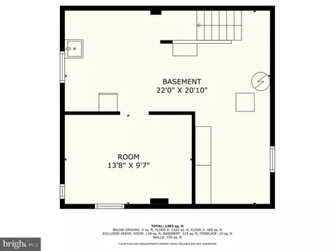 Floorplan - 10402 Hayes Ave, Silver Spring, MD 20902 photo 1 of 4