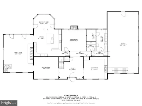 Floorplan - 14910 Spring Meadows Dr, Darnestown, MD 20874 photo 1 of 4