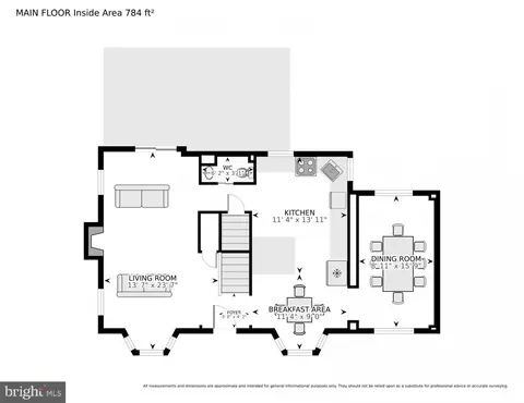 Floorplan - 10208 Capitol View Ave, Silver Spring, MD 20910 photo 3 of 4