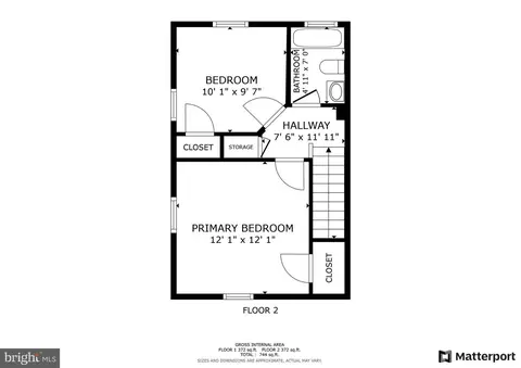 Floorplan - 1708 E West Hwy #1708, Silver Spring, MD 20910 photo 2 of 2
