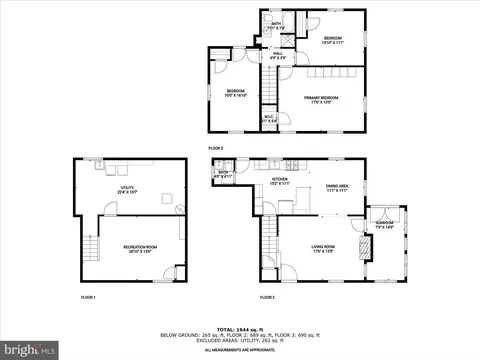 Floorplan - 9713 Fairway Ave, Silver Spring, MD 20901 photo 4 of 4