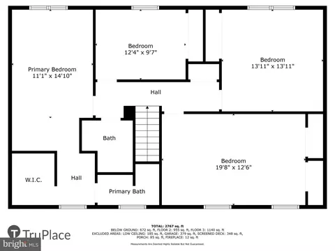 Floorplan - 13833 Castle Cliff Way, Silver Spring, MD 20904 photo 3 of 4