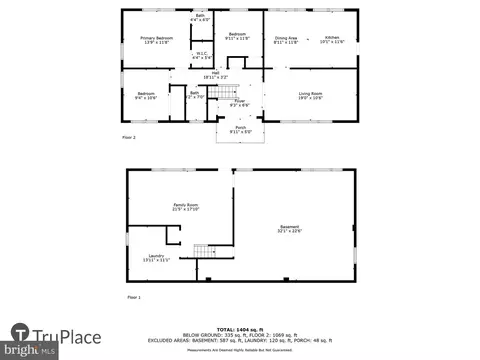 Floorplan - 11 Parkside Rd, Silver Spring, MD 20910 photo 1 of 3