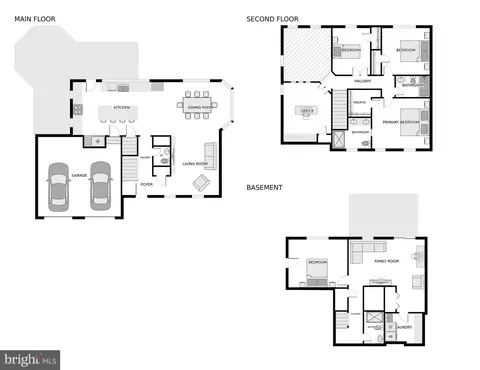 Floorplan - 3012 Marlow Rd, Silver Spring, MD 20904 photo 4 of 4