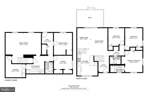 Floorplan - 9817 Cherry Tree Ln, Silver Spring, MD 20901 photo 3 of 3