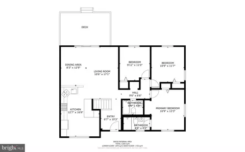 Floorplan - 9817 Cherry Tree Ln, Silver Spring, MD 20901 photo 1 of 3