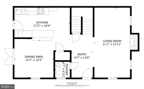 Floorplan - 1000 Windrush Ln #18, Sandy Spring, MD 20860 photo 2 of 4