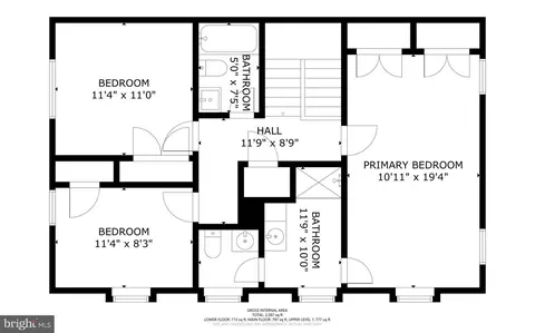 Floorplan - 1000 Windrush Ln #18, Sandy Spring, MD 20860 photo 3 of 4