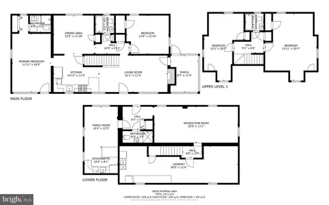 Floorplan - 10406 Brookmoor Dr, Silver Spring, MD 20901 photo 1 of 1
