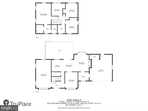Floorplan - 3109 Birchtree Ln, Silver Spring, MD 20906 photo 1 of 3