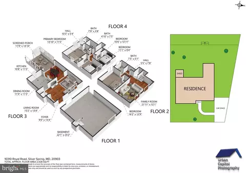 Floorplan - 10310 Royal Rd, Silver Spring, MD 20903 photo 1 of 1