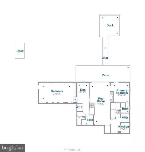 Floorplan - 10606 Mantz Rd, Silver Spring, MD 20903 photo 2 of 2