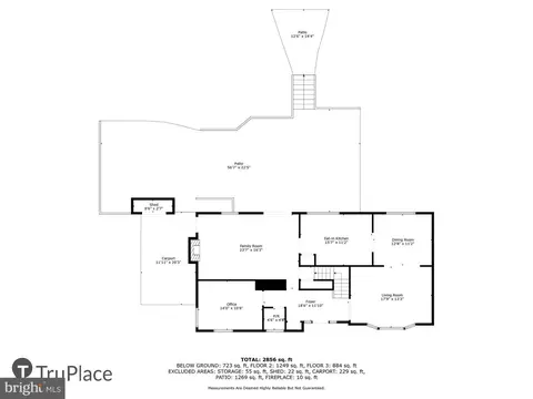 Floorplan - 3 Harrowgate Ct, Potomac, MD 20854 photo 1 of 3
