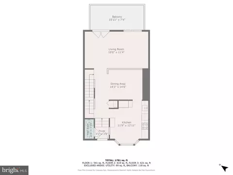 Floorplan - 13039 Brahms Ter, Silver Spring, MD 20904 photo 1 of 4