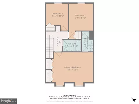 Floorplan - 13039 Brahms Ter, Silver Spring, MD 20904 photo 2 of 4