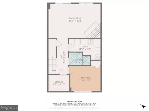 Floorplan - 13039 Brahms Ter, Silver Spring, MD 20904 photo 3 of 4