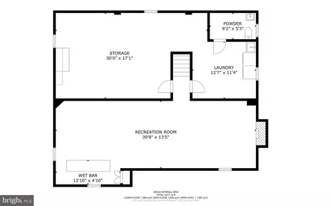 Floorplan - 9207 Whitney St, Silver Spring, MD 20901 photo 4 of 4