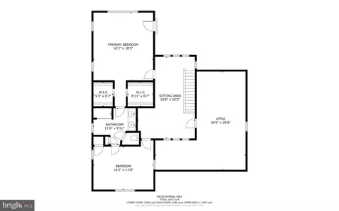 Floorplan - 9207 Whitney St, Silver Spring, MD 20901 photo 3 of 4