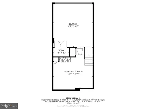 Floorplan - 8511 Cameron St, Silver Spring, MD 20910 photo 3 of 5