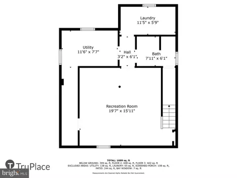 Floorplan - 1918 Brisbane St, Silver Spring, MD 20902 photo 2 of 4