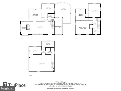 Floorplan - 1918 Brisbane St, Silver Spring, MD 20902 photo 1 of 4