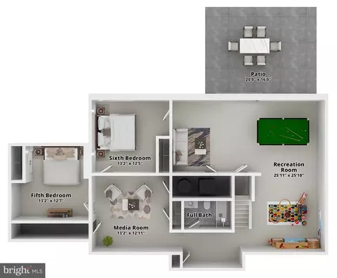 Floorplan - 14628 Cutstone Way, Silver Spring, MD 20905 photo 3 of 3