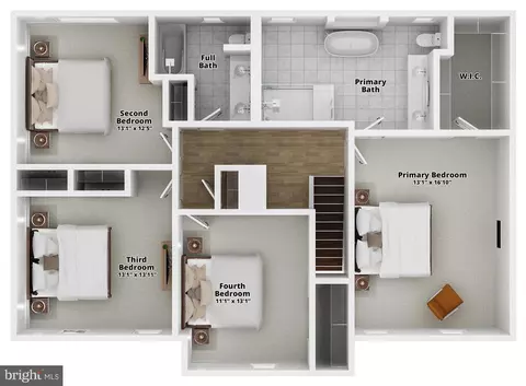 Floorplan - 14628 Cutstone Way, Silver Spring, MD 20905 photo 2 of 3