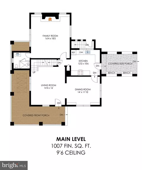 Floorplan - 2925 Covington Rd, Silver Spring, MD 20910 photo 1 of 3