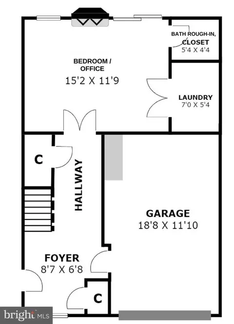 Floorplan - 14206 Plum Run Way, Silver Spring, MD 20906 photo 1 of 3