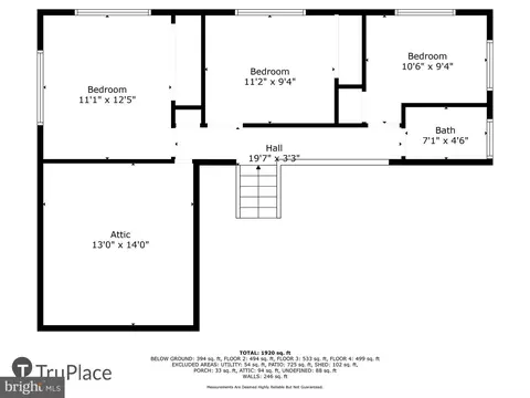 Floorplan - 12812 Crisfield Rd, Silver Spring, MD 20906 photo 4 of 5