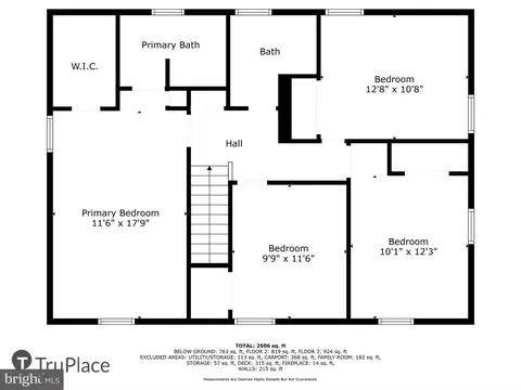 Floorplan - 2445 Parallel Ln, Silver Spring, MD 20904 photo 2 of 4