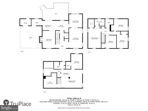 Floorplan - 2445 Parallel Ln, Silver Spring, MD 20904 photo 4 of 4