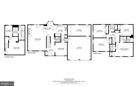 Floorplan - 18312 Darnell Dr, Olney, MD 20832 photo 1 of 4