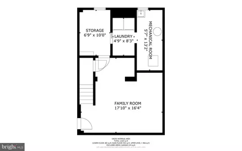 Floorplan - 18312 Darnell Dr, Olney, MD 20832 photo 2 of 4