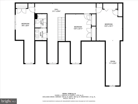 Floorplan - 19711 Beall St, Poolesville, MD 20837 photo 2 of 3