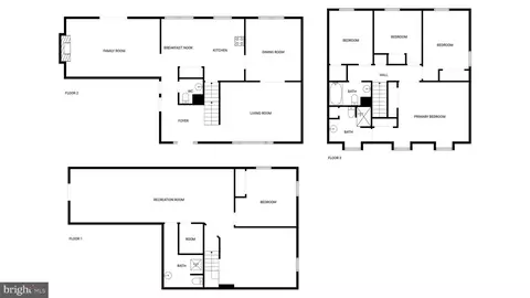 Floorplan - 13109 Mica Ct, Silver Spring, MD 20904 photo 1 of 1