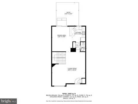 Floorplan - 611 Concerto Ln, Silver Spring, MD 20901 photo 1 of 3