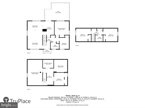 Floorplan - 10105 Meredith Ave, Silver Spring, MD 20910 photo 4 of 4