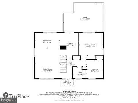 Floorplan - 10105 Meredith Ave, Silver Spring, MD 20910 photo 2 of 4