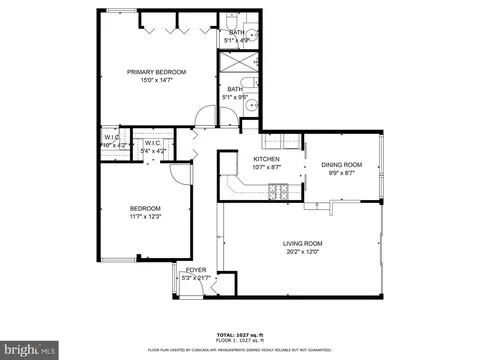 Floorplan - 9804 Georgia Ave #23-102, Silver Spring, MD 20902 photo 1 of 1
