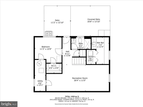 Floorplan - 12513 Atherton Dr, Silver Spring, MD 20906 photo 1 of 3