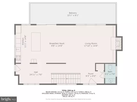 Floorplan - 1 Schindler Ct, Silver Spring, MD 20903 photo 1 of 3