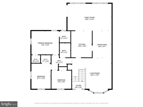 Floorplan - 609 Northwood Ter, Silver Spring, MD 20902 photo 1 of 3