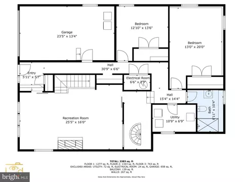 Floorplan - 2809 Linden Ln, Silver Spring, MD 20910 photo 1 of 4