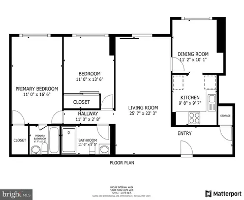 Floorplan - 8830 Piney Branch Rd #305, Silver Spring, MD 20903 photo 1 of 1